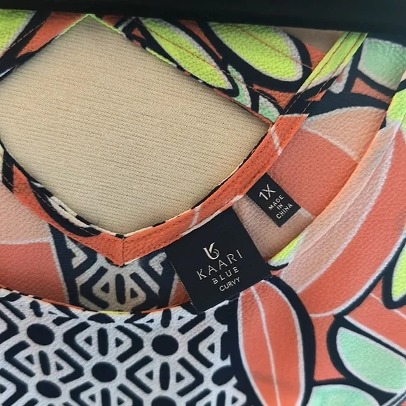 KAARI BLUE CURVY 1X Dress - Picture 5 of 6